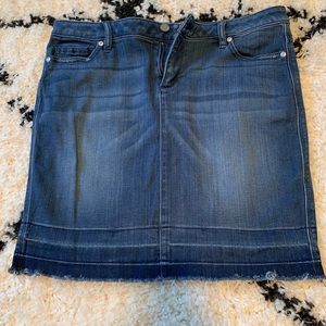 New York and Company Denim Skirt